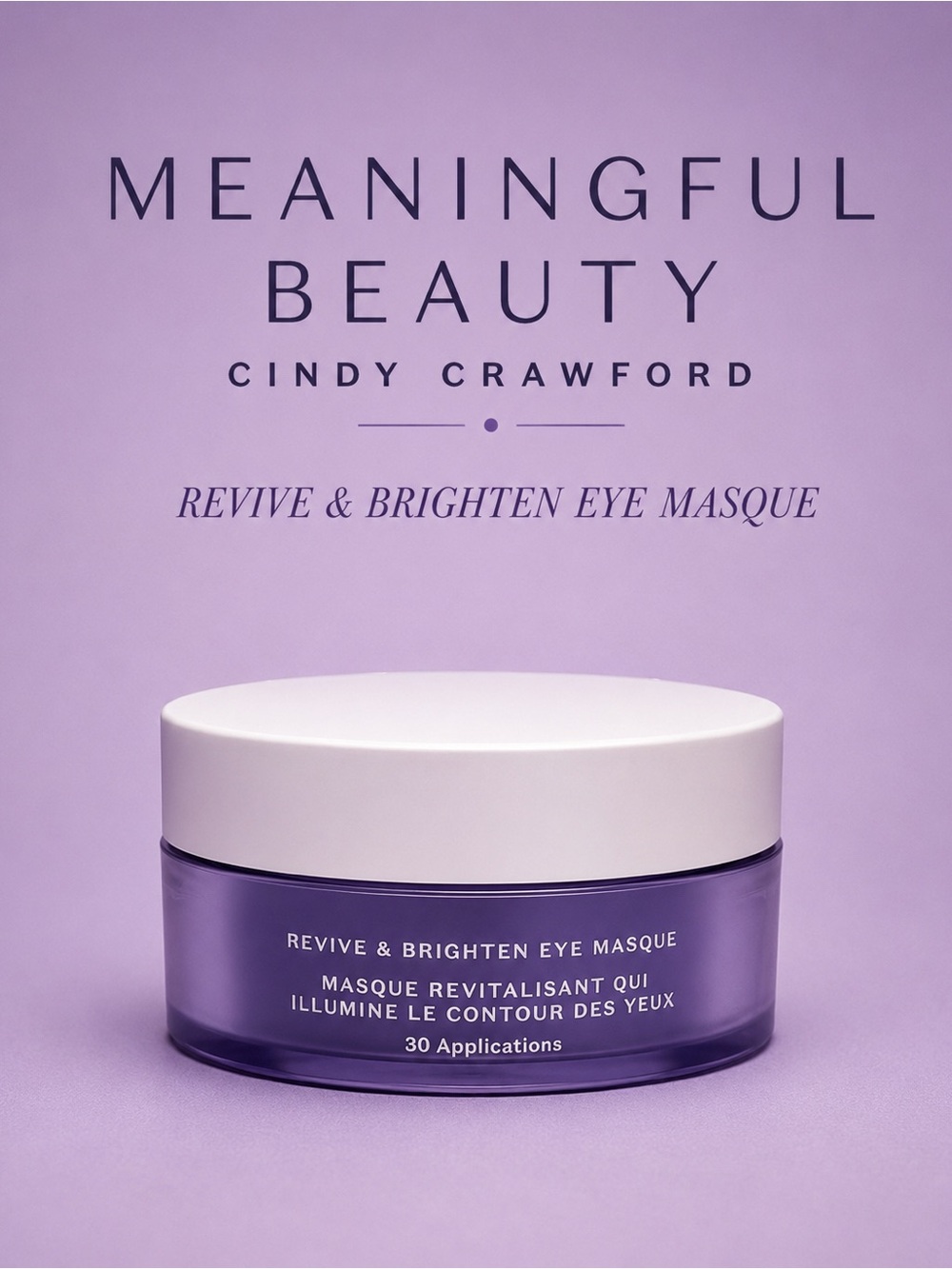 Meaningful Beauty Cindy Crawford Revive & Brighten Eye Masque